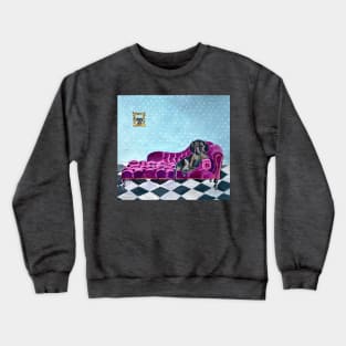 Purple Sofa Crewneck Sweatshirt